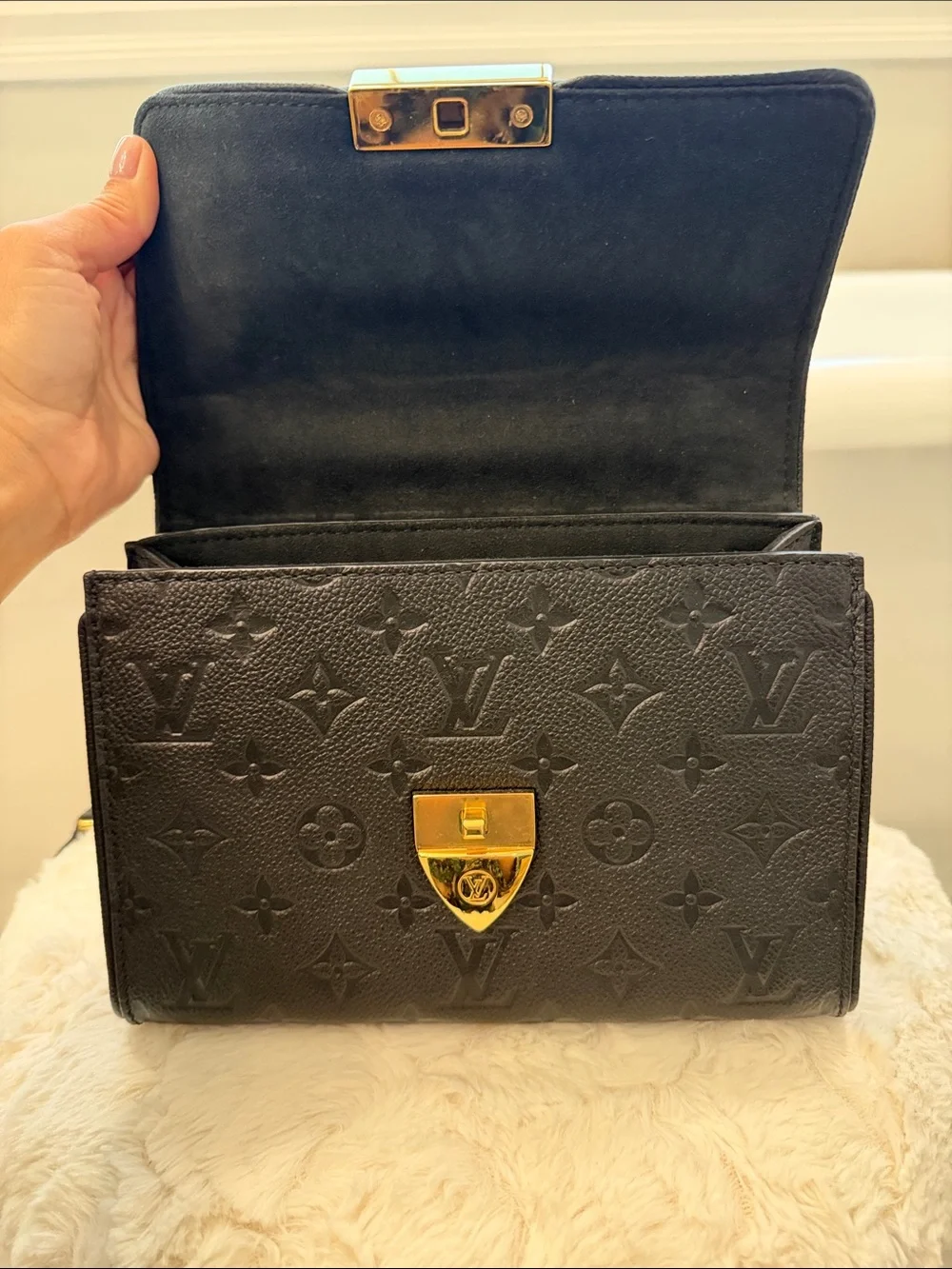 Louis Vuitton Saint Sulpice PM Empreinte Black